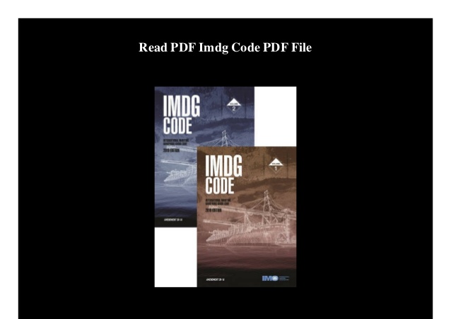 Imdg form pdf free download